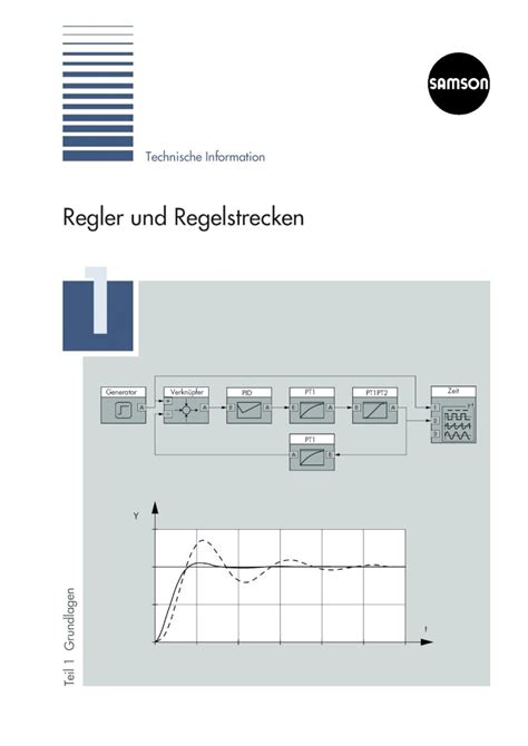 PDF Regler Und Regelstrecken 1 Samsongroup Teil 1 Grundlagen