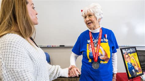 A Real Life Rosie The Riveter Asu News