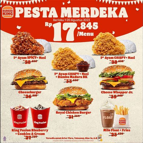 8 Promo Hari Kemerdekaan Agustus 2023 Makanan Dan Minuman