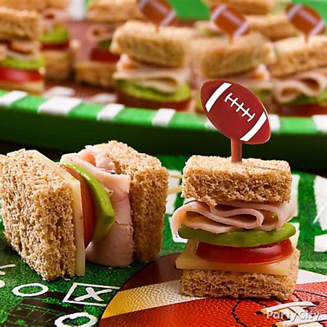 Finger Sandwiches Idea - Party City