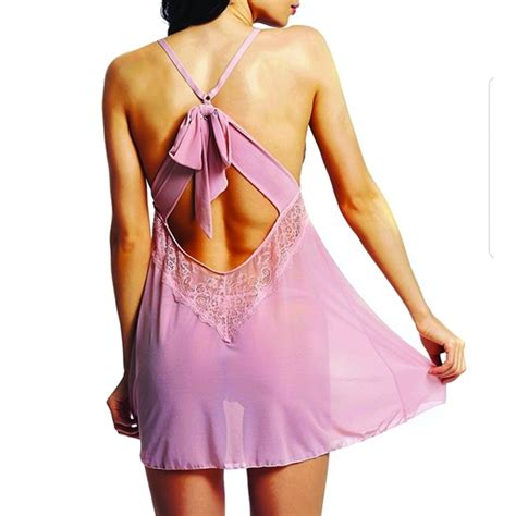 BeLuring Intimates Sleepwear Beluring Chemise Babydoll Sleepwear Pink Lingerie Poshmark