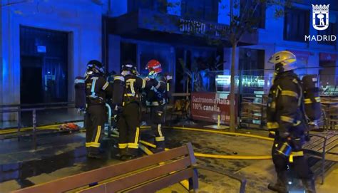 Tragedia En Madrid Un Fuego En Un Restaurante Italiano Deja Dos Muertos Y Una Decena De Heridos