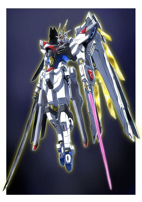 Zgmf A Pd P Mighty Strike Freedom Gundam Mobile Suit Gundam Seed