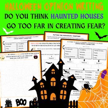 Halloween Opinion Writing Prompts Halloween Writing Activities