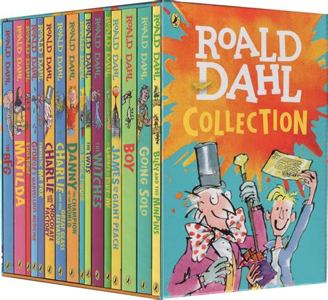 罗尔德达尔 Roald Dahl 英文读物全套16册儿童文学小说好心眼巨人 阿里巴巴