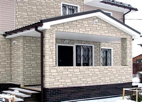 Фасадные панели для наружной отделки дома купить