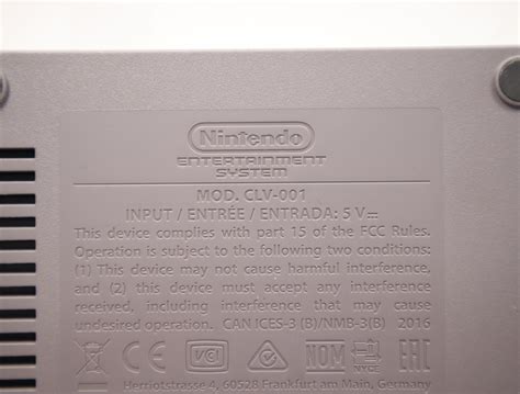 Nintendo Clv Entertainment System Nes Classic Edition Video Game