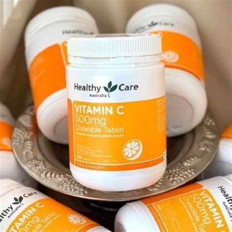 Healthy Care Vitamin C Mg Vi N Nhai H P Vi N C