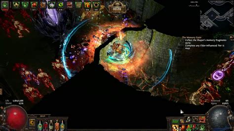 Path Of Exile Legion Cyclone Slayer Shaped Toxic Sewers Youtube