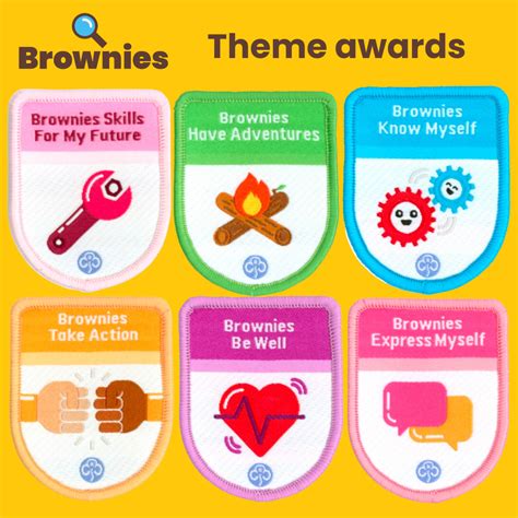 BROWNIES THEME AWARD BADGES - Girlguiding Anglia