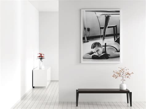 Helmut Newton Print I Helmut Newton Poster I US Vogue May 1996 I Fashion Erotica Nude Female
