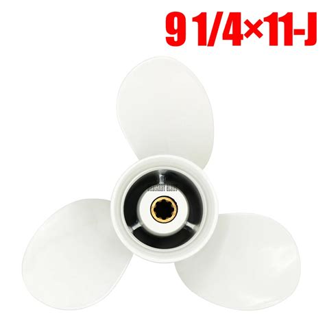 63V-45943-10-EL-00 Aluminum Propeller 9 1/4x11-J for YAMAHA Outboard ...