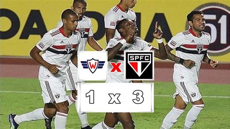 Gols De S O Paulo X Jorge Wilstermann Pela Sul Americana Tricolor