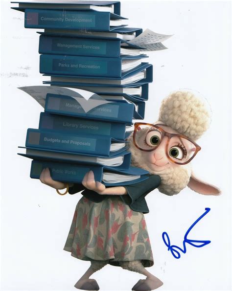 JENNY SLATE signed *ZOOTOPIA MOVIE* 8X10 photo Bellwether W/COA ...