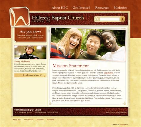 Hillcrest Baptist Church on Behance