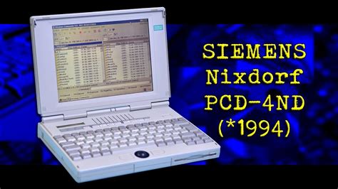 Siemens Nixdorf Pcd Nd Retro It Youtube