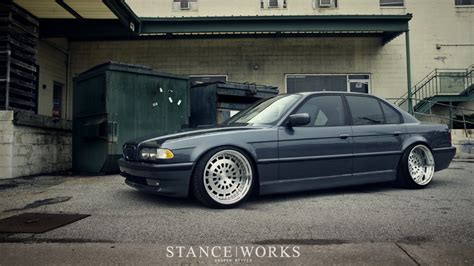 BMW Slammed Stance Works E38 StanceNation Wallpaper 1920x1080