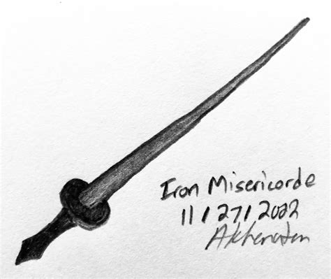 Iron Misericorde By Akhenaten23 On Deviantart