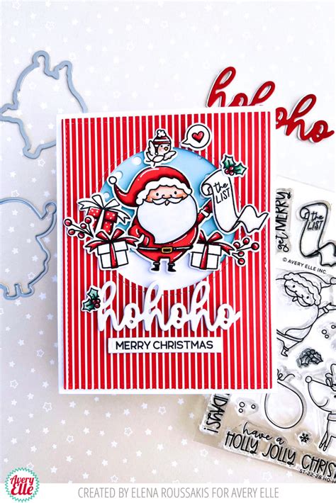 Happy Tags Holiday Clear Stamps | Avery Elle