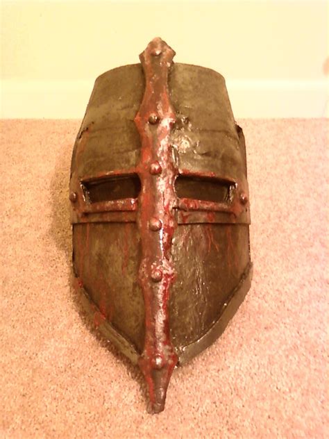 Knights Templar Helm front by Necroliege on DeviantArt