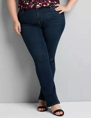 Lane Bryant Low Rise Boot Cut Jeans