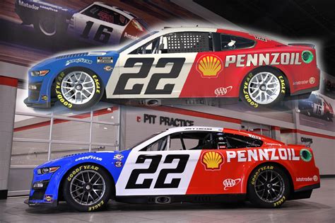 Joey Logano Throwback 2023 Shell Pennzoil - Custom 22 by Leonardo F ...