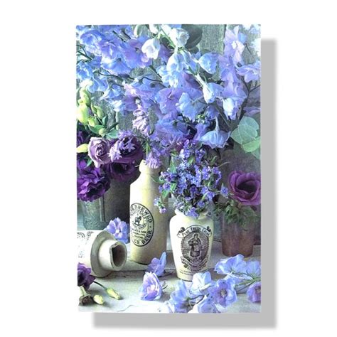 Blanco Wenskaart Bloemen 11x17 Cards Crafts