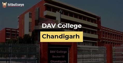 DAV College Chandigarh - Admissions, Courses, and Eligibility Criteria