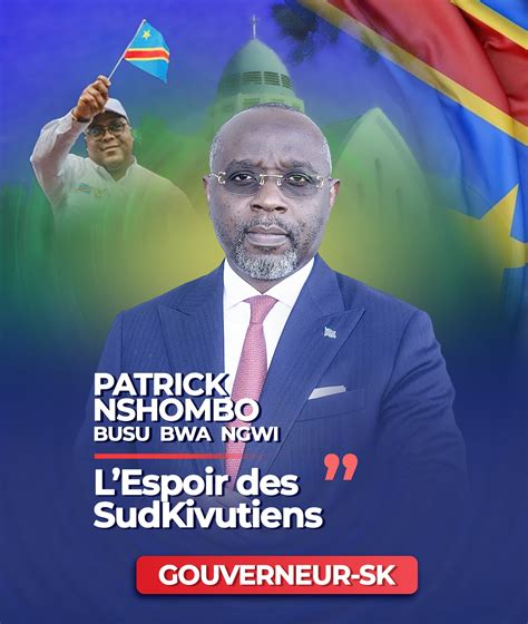 RDC Tsunami politique au Sud Kivu Enième coup de massue de Patrick Busu