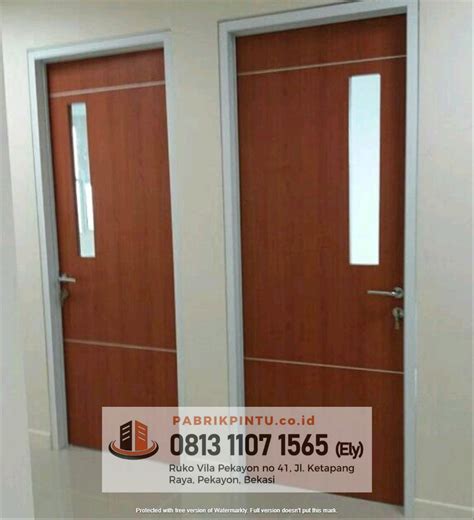 Jual Pintu Lapis Double HPL 1 Palopo PabrikPintu Co Id Pabrik Pintu