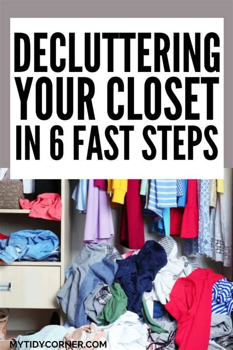 How to Declutter Your Closet Fast in 6 Steps