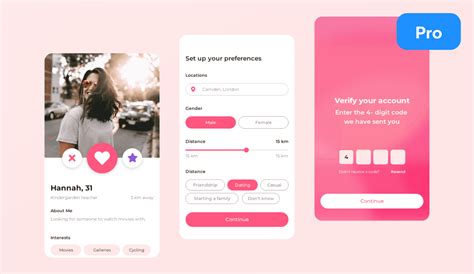 Dating App Ui Design Templates Uizard