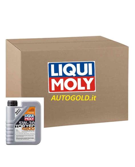 LIQUI MOLY 5W 30 Top Tec 4200 12 X 1 Lt New Generation Olio 5W30