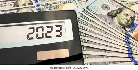 Cost Living Inflation 2023 Calculator On Stock Photo 2234567921 ...