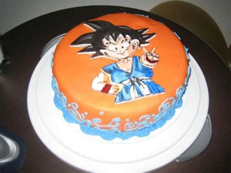 Goku Birthday Cake