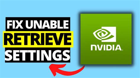 How To Fix GeForce Experience Unable To Retrieve Settings YouTube