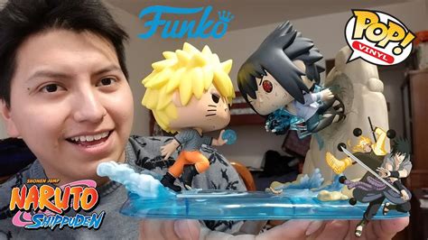 Funko Pop Anime Moments Naruto Vs Sasuke 732 Toyshow Tudo De Marvel