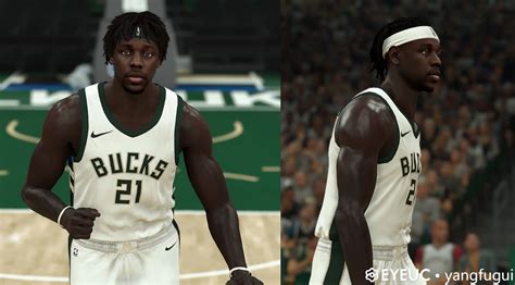 Jrue Holiday Cyberface Hair And Body Model Playoffs Versions