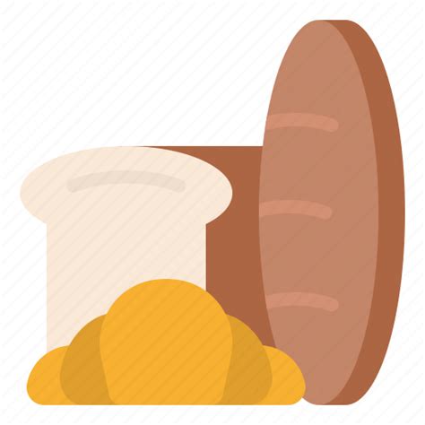 Bakery Breads Carbohydrate Food Icon