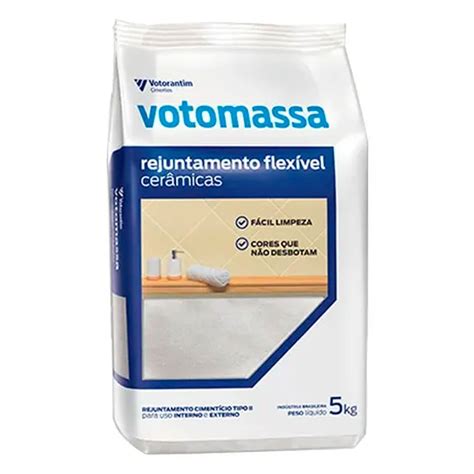 Rejunte Flex BRANCO 5 KG Votoran