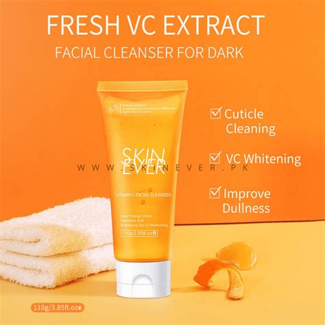 Skin Ever Vitamin C Facial Cleanser G Eshaistic Pk