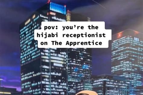 The Apprentice First Ever Hijabi Receptionist Goes…