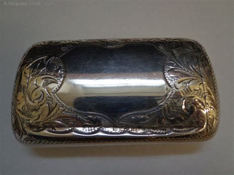 Antiques Atlas Edwardian Silver Snuff Box