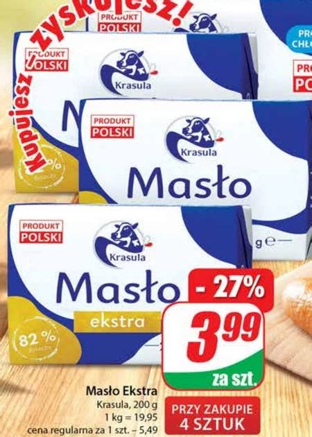 Masło 27 TANIEJ promocja Dino Ding pl