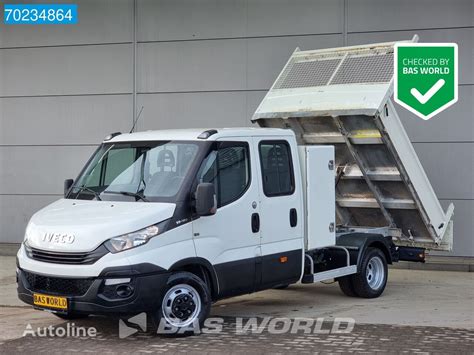 IVECO Daily 35C12 Euro6 Kipper Met Kist Dubbel Cabine 3 5t Trekhaak Ai