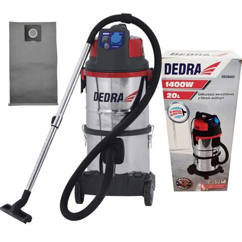 DEDRA ODKURZACZ WARSZTATOWY FILTR WODNY 1400W 20L DED6602 Cena