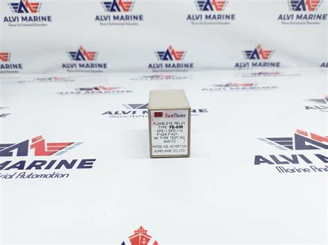 SUNFLAME FE-61R FLAME-EYE RELAY - Alvi Marine