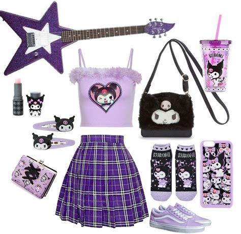 Kuromi Outfit Inspiration | Sanrio Clothes