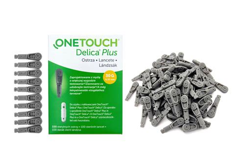 LANCETY IGŁY | ONETOUCH | DELICA PLUS - 110 szt. (5905141350166) • Cena