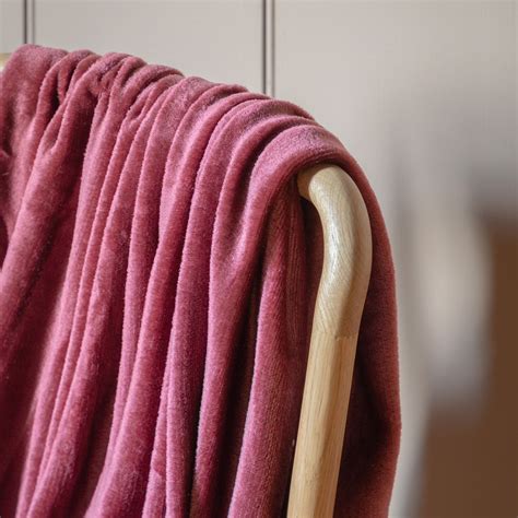 Rosewood Super Soft Flannel Fleece Deep Pink Super Soft Flannel Fleece